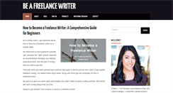 Desktop Screenshot of beafreelancewriter.com